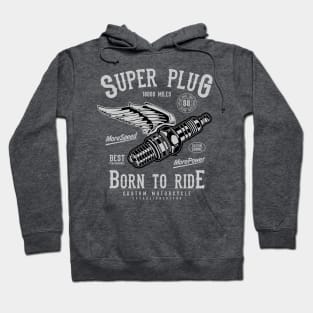 Spark Plug Motorcycle Hoodie